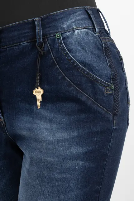 Recover Pants Powerstretch-Jeans DUNJA In DARK BLUE Artikelnummer REC-12728-03-U3880-499