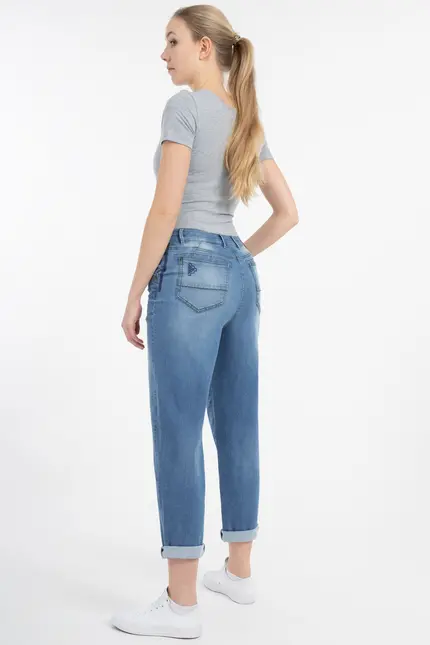 Recover Pants Powerstretch-Jeans DUNJA In DENIM BLUE Artikelnummer REC-12728-03-U3880-145