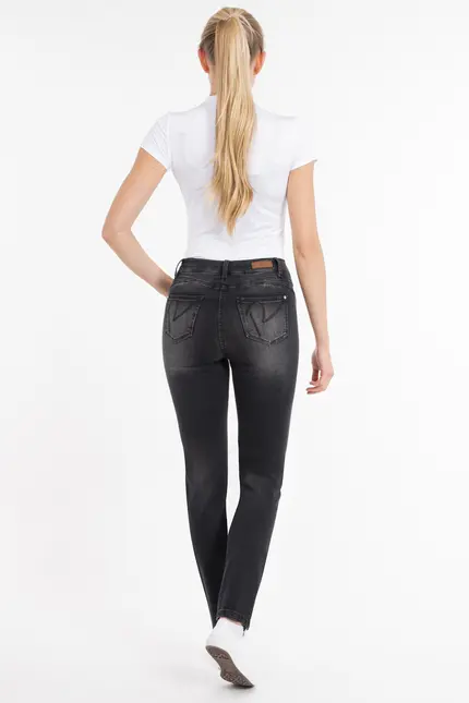 Recover Pants Powerstretch-Jeans Ramona In BLACK Artikelnummer REC-13348-01-U4092-999