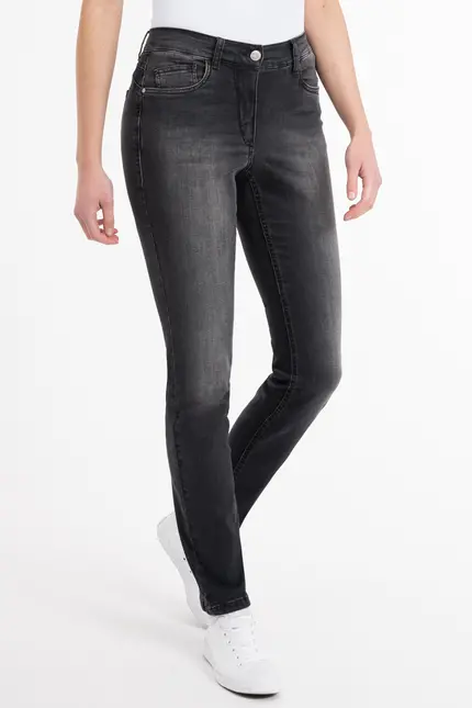 Recover Pants Powerstretch-Jeans Ramona in BLACK Artikelnummer REC-13348-01-U4092-999