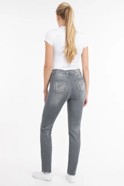 Recover Pants Powerstretch-Jeans Ramona In GREY Artikelnummer REC-13348-01-U4092-975