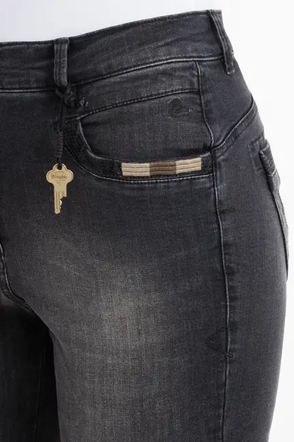 Recover Pants Powerstretch-Jeans Ronja In BLACK Artikelnummer REC-13330-U4080-999