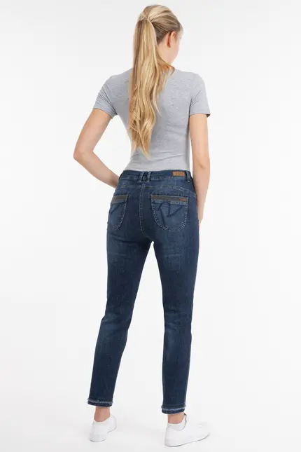 Recover Pants Powerstretch-Jeans Ronja In DENIM BLUE Artikelnummer REC-13330-U4080-145