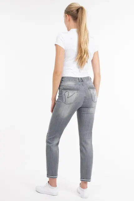 Recover Pants Powerstretch-Jeans Ronja In GREY Artikelnummer REC-13330-U4080-975