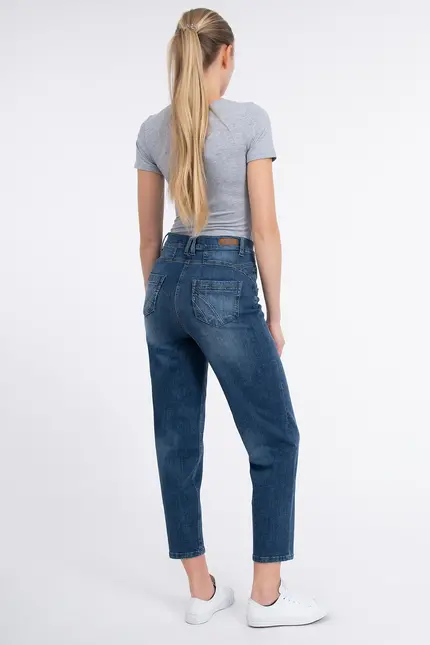 Recover Pants Powerstretchjeans Kiara In LIGHT DENIM BLUE Artikelnummer REC-12737-04-U3903-138