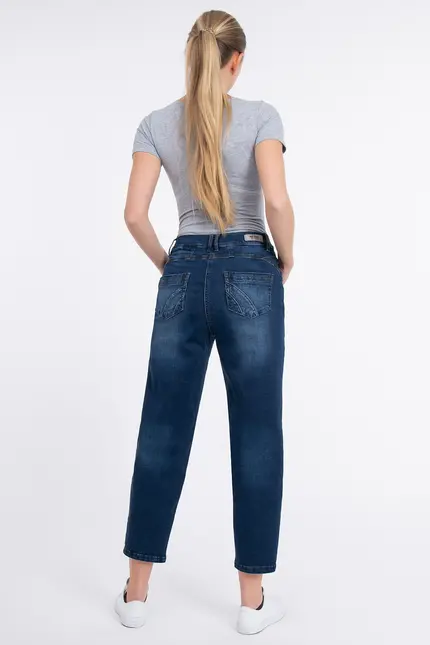Recover Pants Powerstretchjeans Kiara In Medium Blue Artikelnummer REC-12737-04-U3903-450