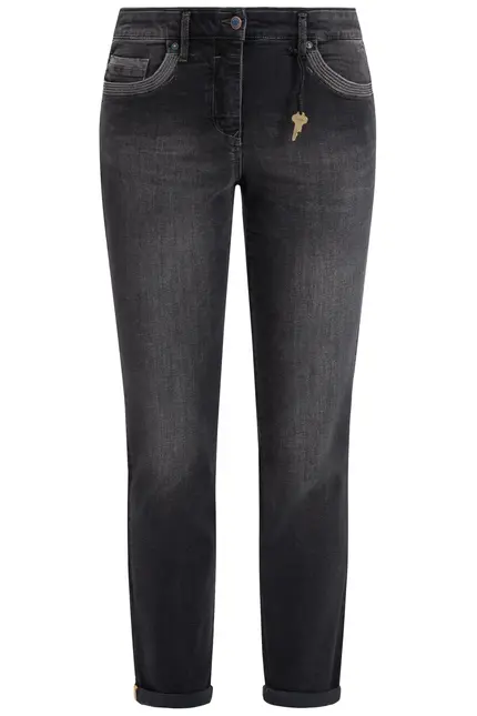 Recover Pants Powerstretchjeans Luna In BLACK Artikelnummer REC-13346-01-U4075-999