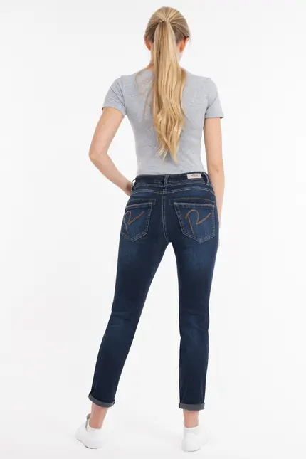 Recover Pants Powerstretchjeans Luna In DARK BLUE Artikelnummer REC-13346-01-U4075-499