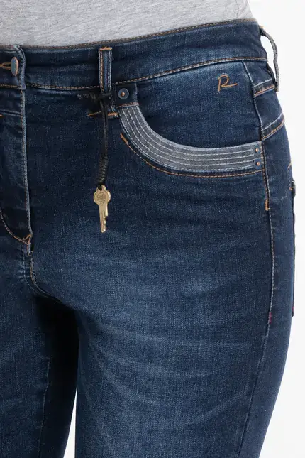 Recover Pants Powerstretchjeans Luna In DARK BLUE Artikelnummer REC-13346-01-U4075-499