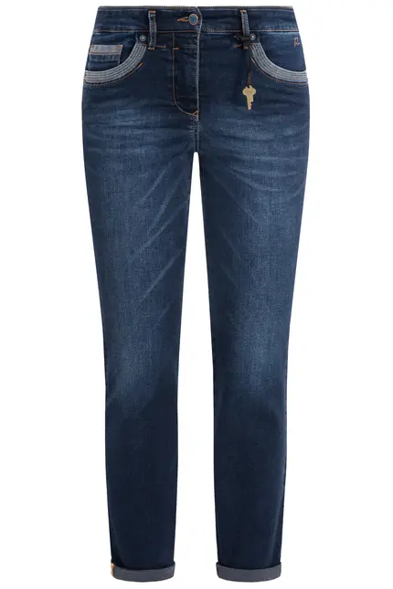 Recover Pants Powerstretchjeans Luna In DARK BLUE Artikelnummer REC-13346-01-U4075-499