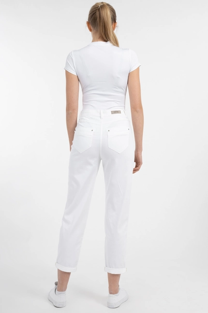 Recover Pants Relaxed Fit-Hose CARA In WEIß Artikelnummer REC-12626-03-4035-110