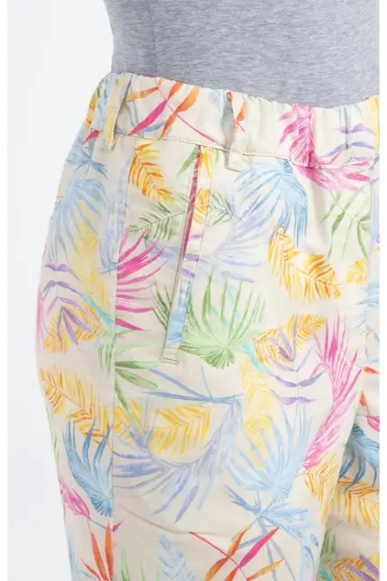 Recover Pants Relaxed Fit-Hose GWEN In DRUCK BUNT Artikelnummer REC-13382-4086-6