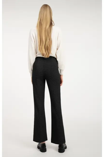 Recover Pants Schlupfhose Jasmin Aus Jersey In SCHWARZ/ GRAU Artikelnummer REC-13409-01-4315-990