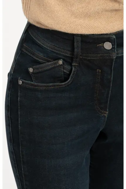 Recover Pants Slim-Fit-Jeans Darlin In DENIM BLAU/ KHAKI Artikelnummer REC-13362-4292-599