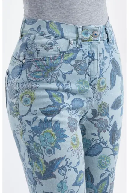 Recover Pants Straight Fit-Hose Antonia Cropped In BLEACHED Artikelnummer REC-12563-4227-100