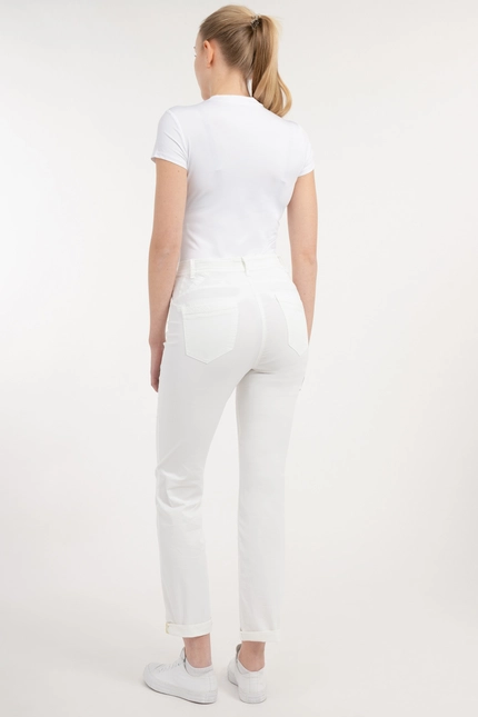 Recover Pants Straight Fit-Hose COLETTE In WEISS Artikelnummer REC-13324-04-4083-110