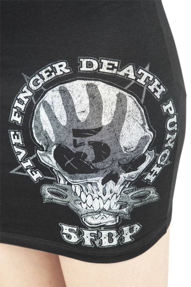 EMP "1 2 F U" Kurzer Rock Schwarz Von Five Finger Death Punch
