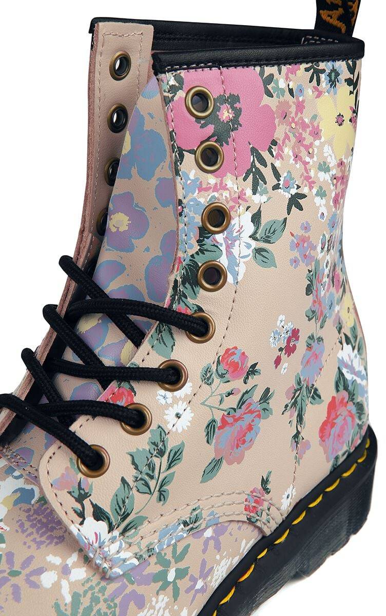 EMP "1460 8 Eye Boot Floral Mash Up Backhand" Boot Multicolor Von Dr. Martens