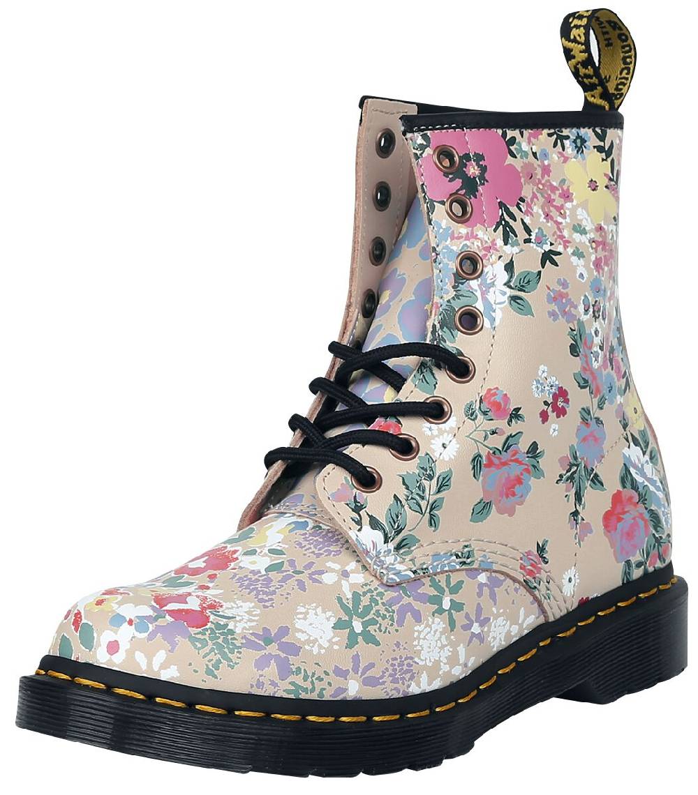 EMP "1460 8 Eye Boot Floral Mash Up Backhand" Boot multicolor von Dr. Martens