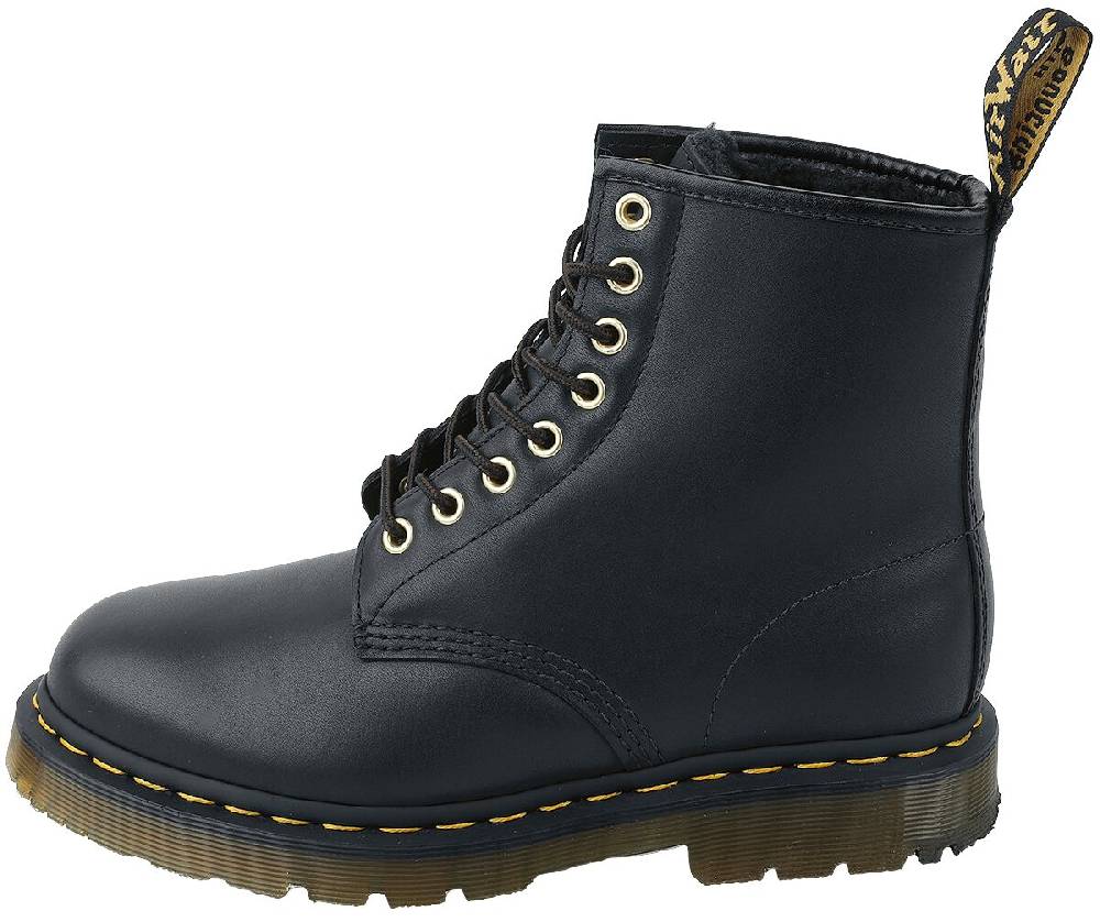 EMP "1460 Black Blizzard" Boot Schwarz Von Dr. Martens