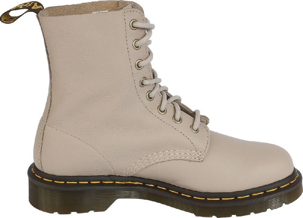 EMP "1460 Pascal - Vintage Taupe Virginia" Boot Hellgrau Von Dr. Martens
