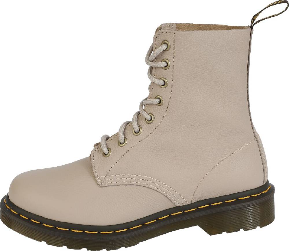 EMP "1460 Pascal - Vintage Taupe Virginia" Boot Hellgrau Von Dr. Martens