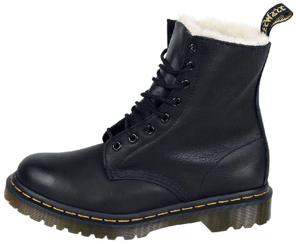 EMP "1460 Serena Fur Lined" Winterstiefel Schwarz Von Dr. Martens