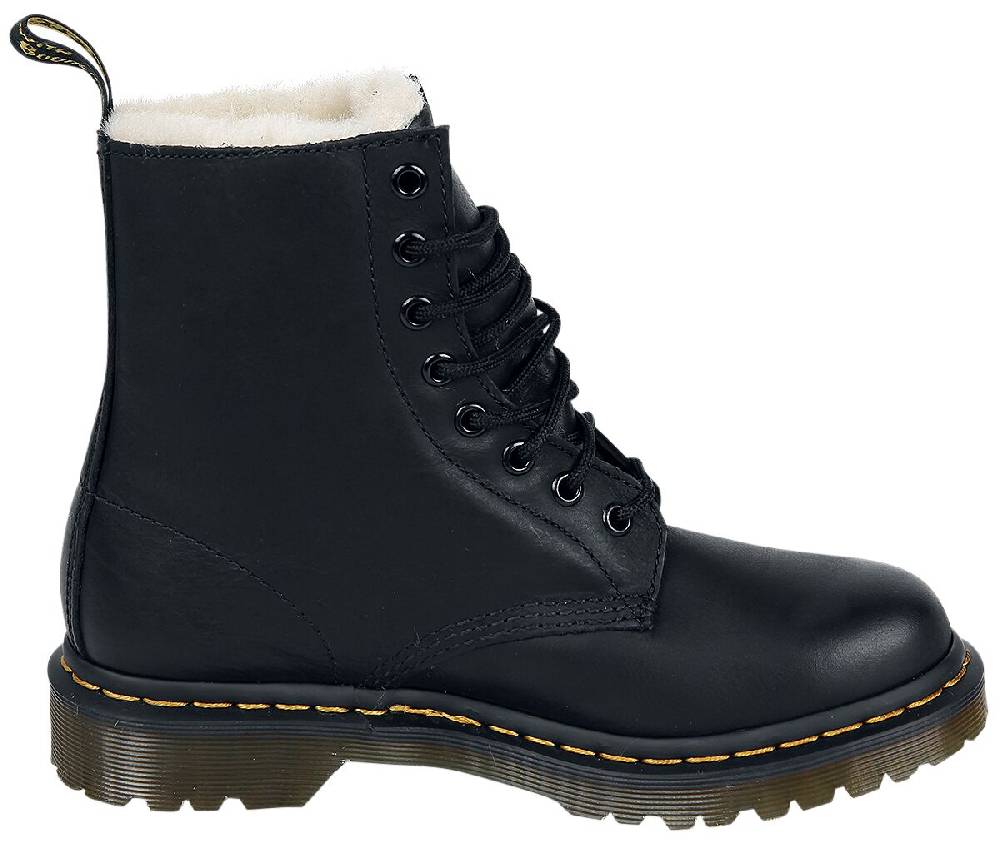 EMP "1460 Serena Fur Lined" Winterstiefel Schwarz Von Dr. Martens