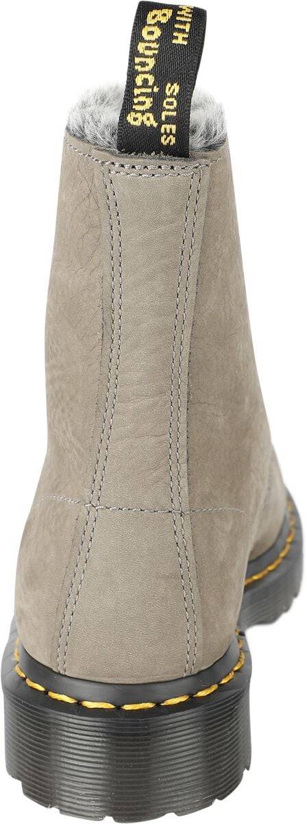 EMP "1460 Serena - Nickel Grey Milled Nubuck Wp" Boot Grau Von Dr. Martens