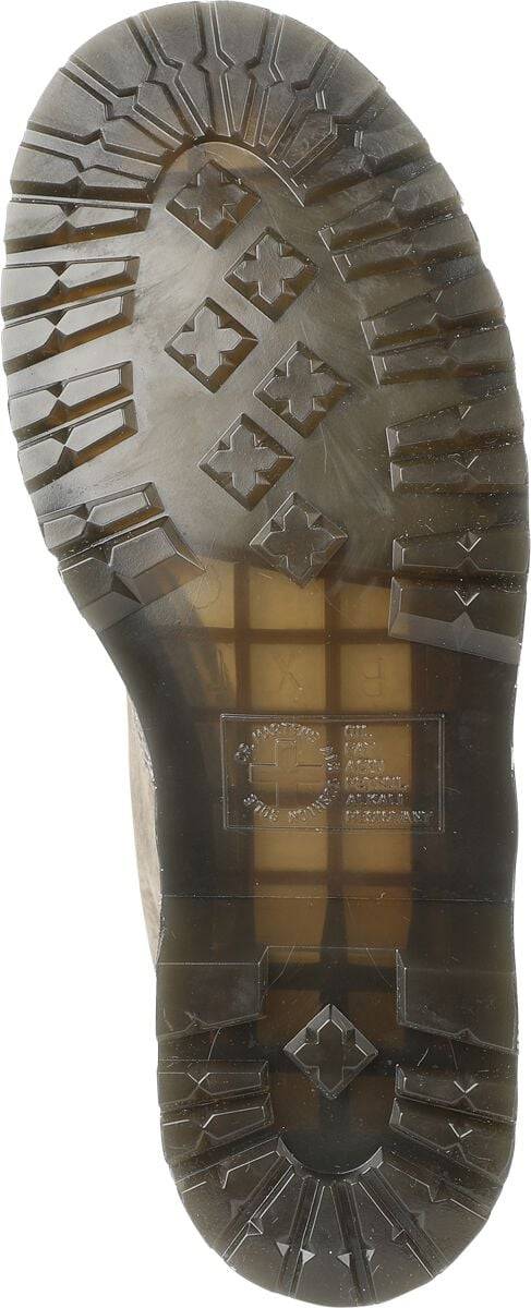 EMP "1460 Serena - Nickel Grey Milled Nubuck Wp" Boot Grau Von Dr. Martens