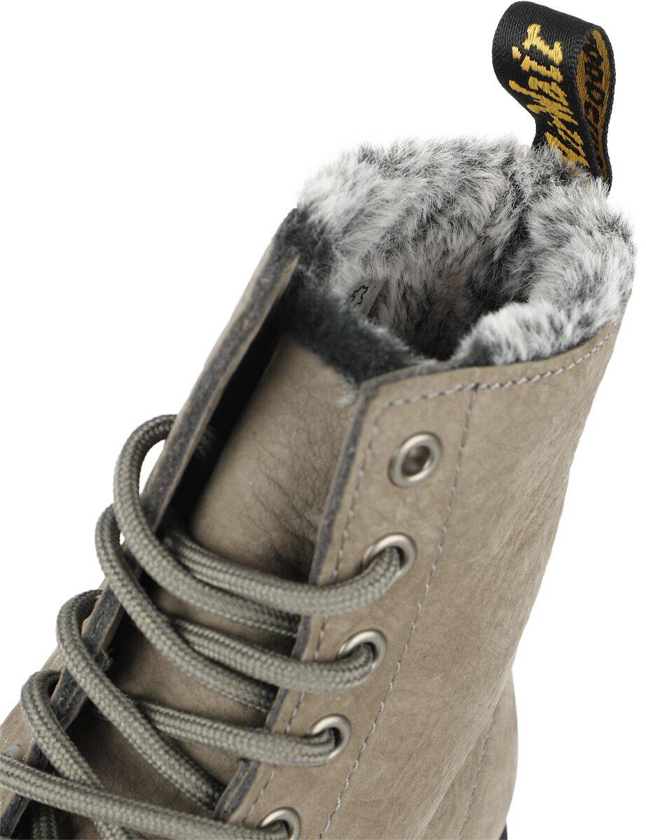 EMP "1460 Serena - Nickel Grey Milled Nubuck Wp" Boot Grau Von Dr. Martens