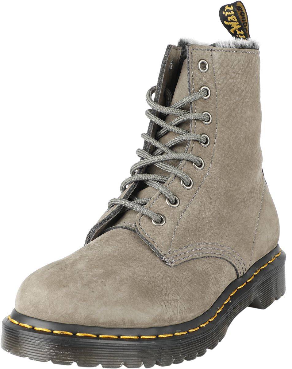 EMP "1460 Serena - Nickel Grey Milled Nubuck Wp" Boot grau von Dr. Martens