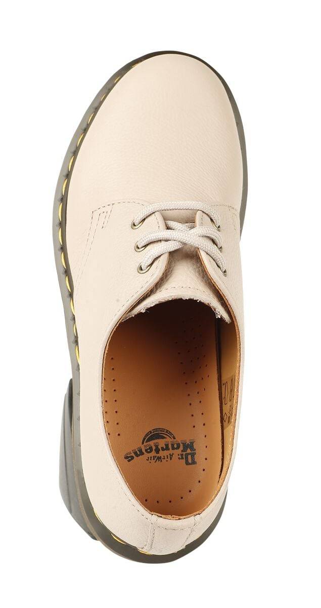 EMP "1461 - Vintage Taupe Virginia" Halbschuh Hellgrau Von Dr. Martens