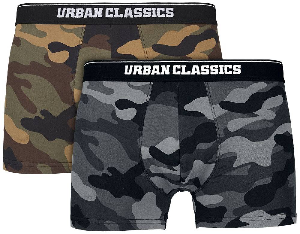EMP "2-Pack Camo Boxer Shorts" Boxershort-Set camouflage von Urban Classics