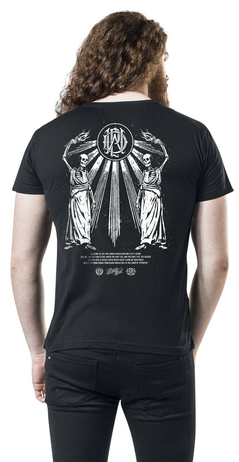 EMP "20 Years Logo" T-Shirt Schwarz Von Parkway Drive