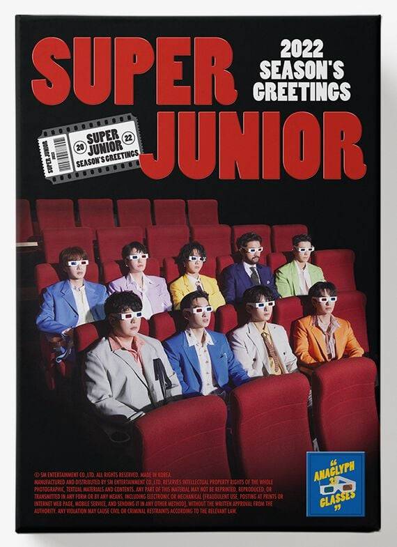 EMP "2022 Season's Greetings Box" Box von Super Junior