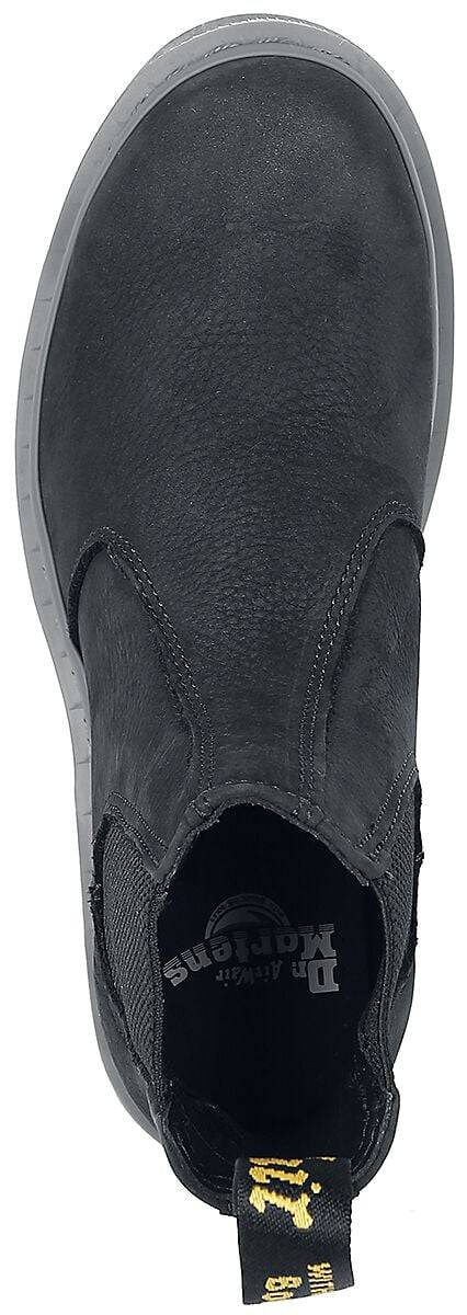 EMP "2976 - Black Milled Nubuck Wp" Boot Schwarz Von Dr. Martens