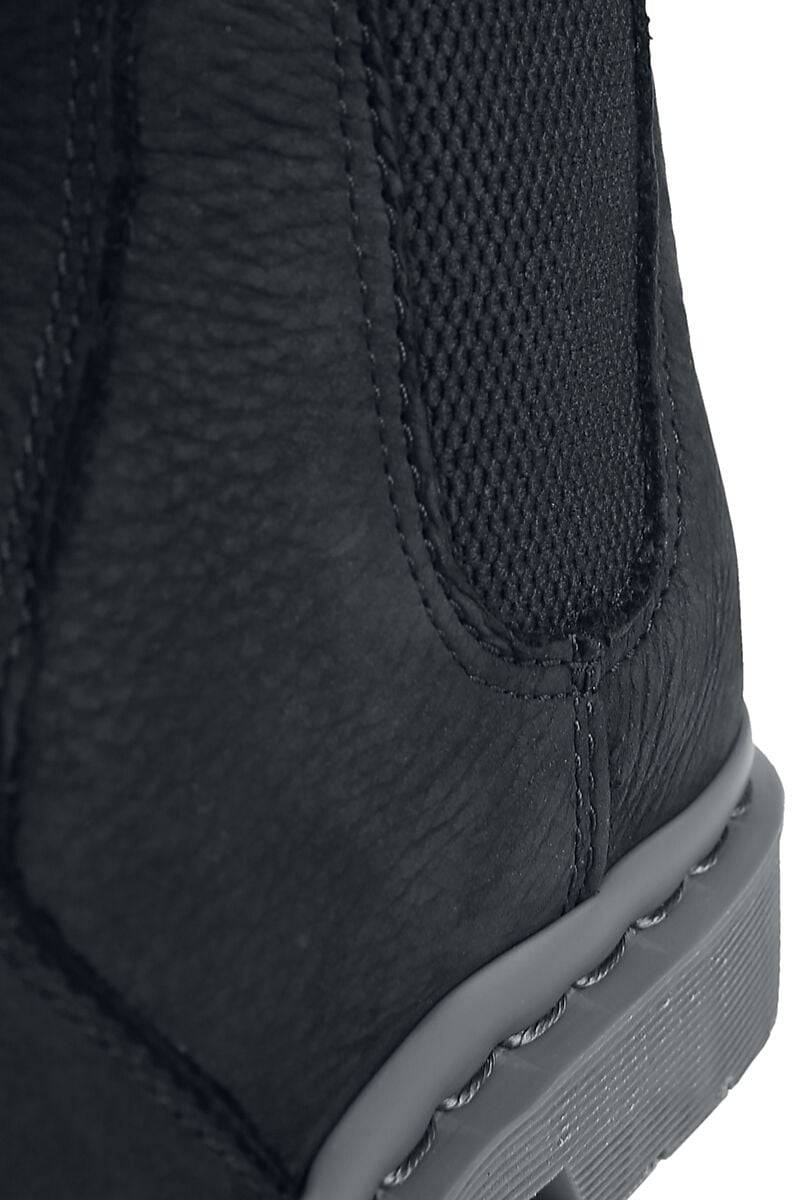 EMP "2976 - Black Milled Nubuck Wp" Boot Schwarz Von Dr. Martens
