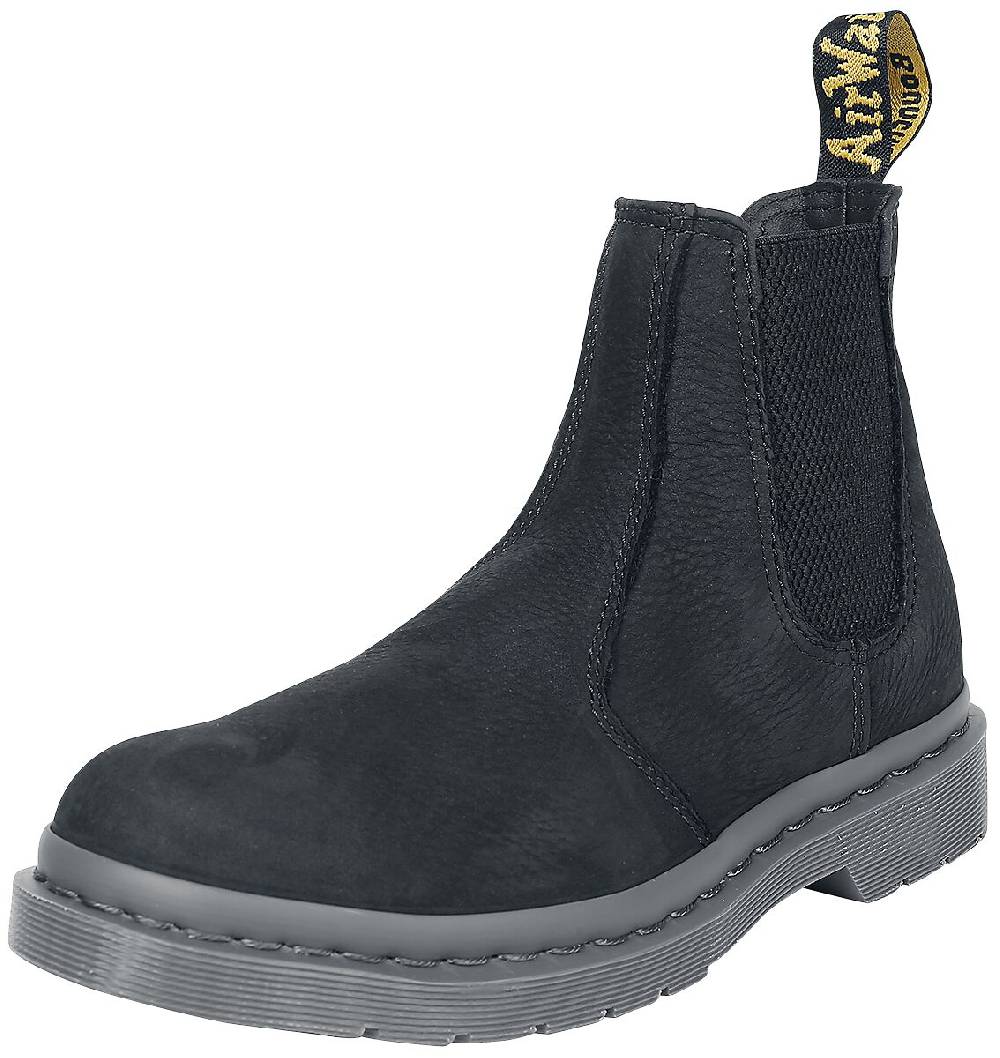 EMP "2976 - Black Milled Nubuck Wp" Boot schwarz von Dr. Martens