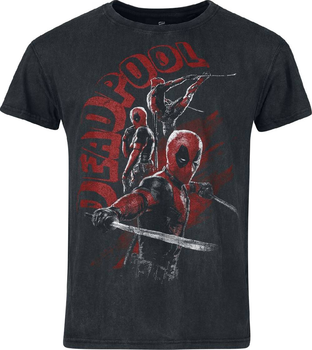 EMP "3 - Deadpool - Chimichangas" T-Shirt schwarz von Deadpool