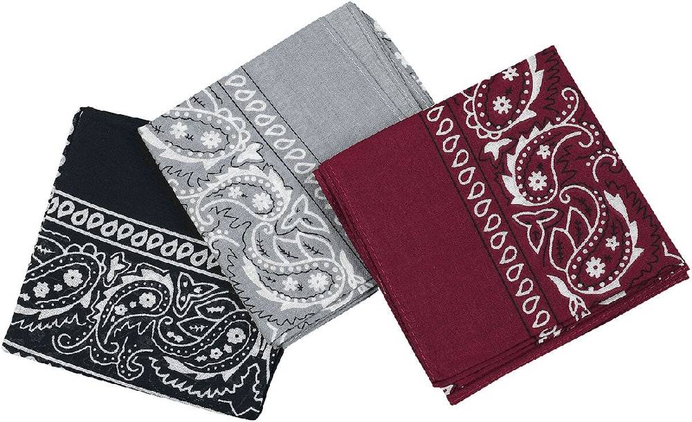 EMP "3er Pack Bandana" Bandana multicolor von Rock Daddy
