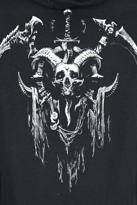 EMP "4 - Necromancer Sigil" Kapuzenjacke Schwarz Von Diablo