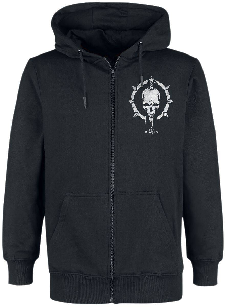 EMP "4 - Necromancer Sigil" Kapuzenjacke schwarz von Diablo