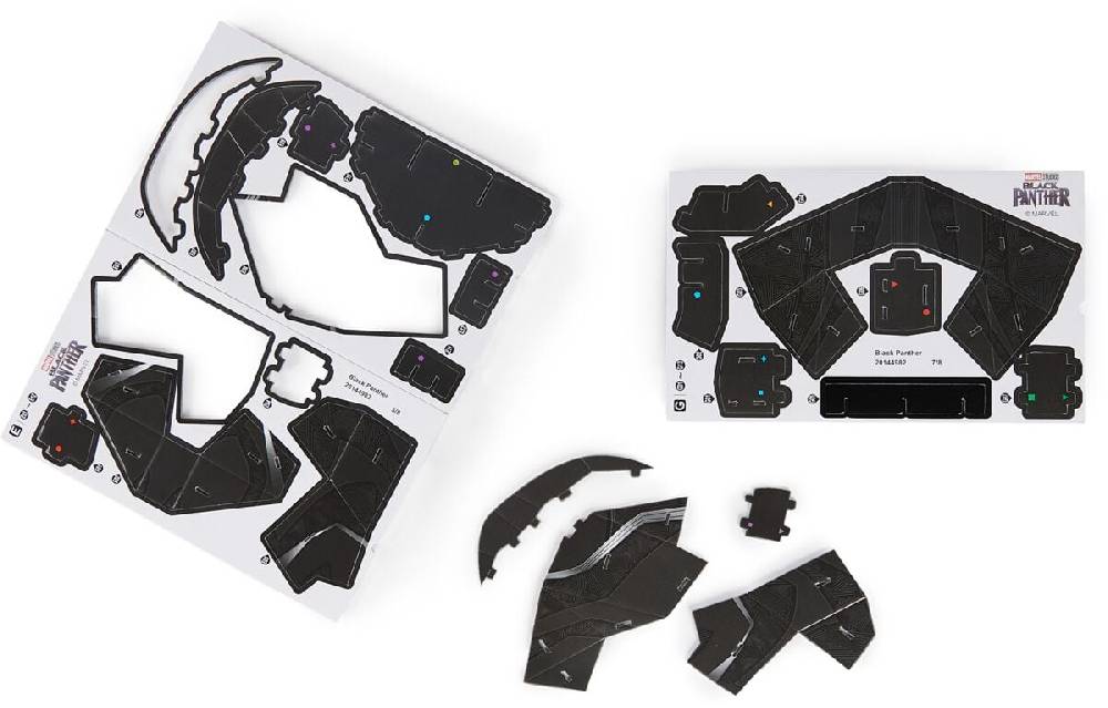 EMP "4D Build - Black Panther" Puzzle Schwarz Von Black Panther