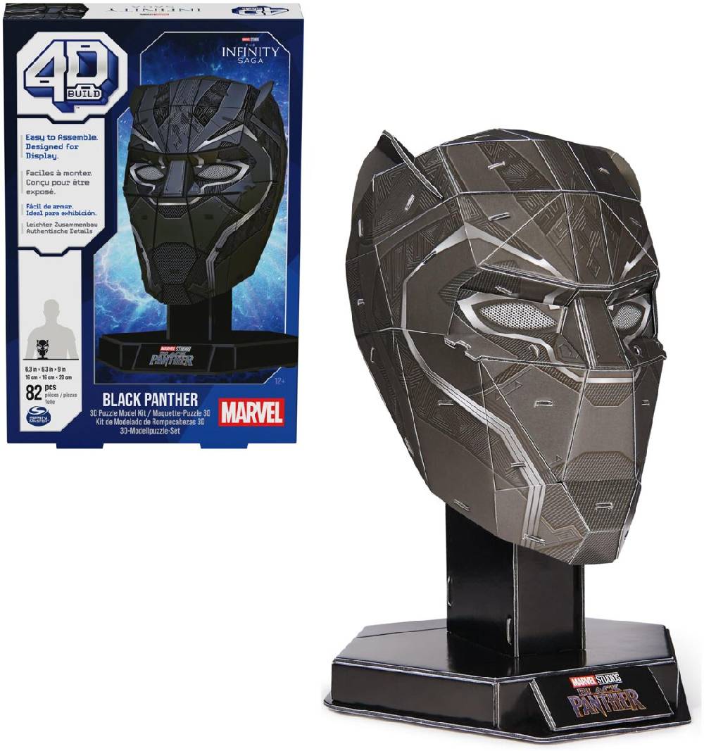 EMP "4D Build - Black Panther" Puzzle schwarz von Black Panther