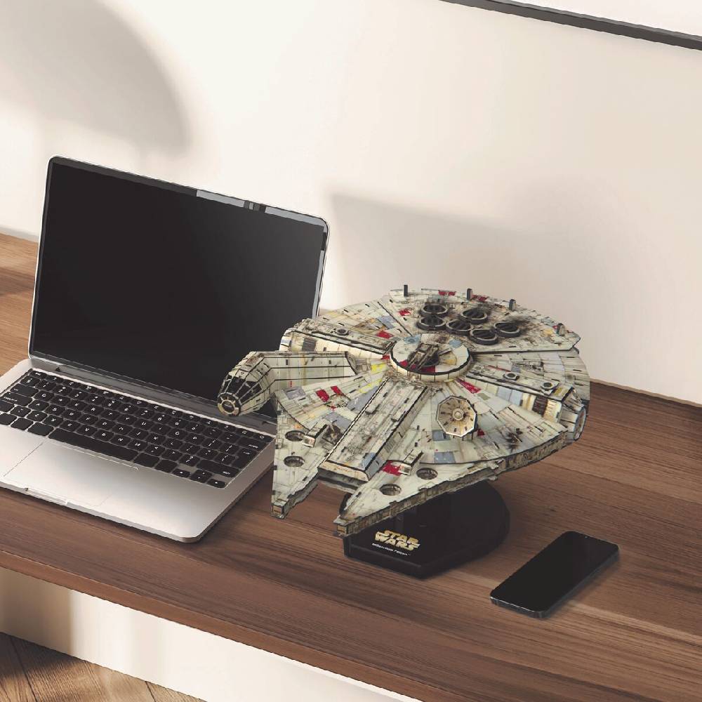 EMP "4D Build - Millenium Falcon" Puzzle Multicolor Von Star Wars