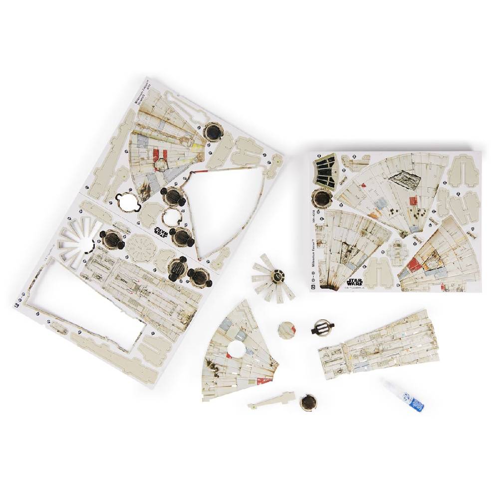 EMP "4D Build - Millenium Falcon" Puzzle Multicolor Von Star Wars