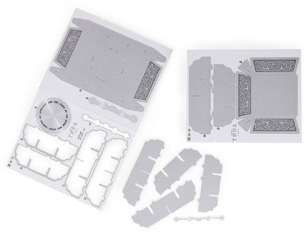 EMP "4D Build - Thor's Hammer" Puzzle Multicolor Von Thor