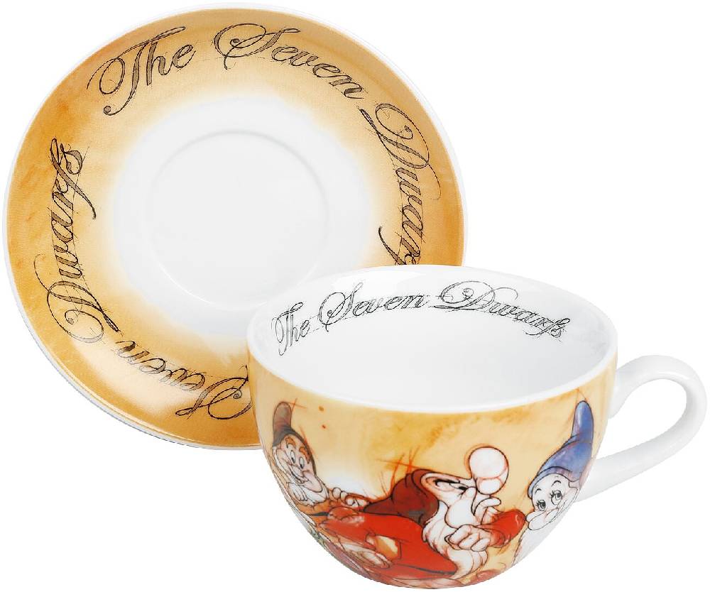 EMP "7 Zwerge - Cappuccino Tasse" Tasse multicolor von Schneewittchen