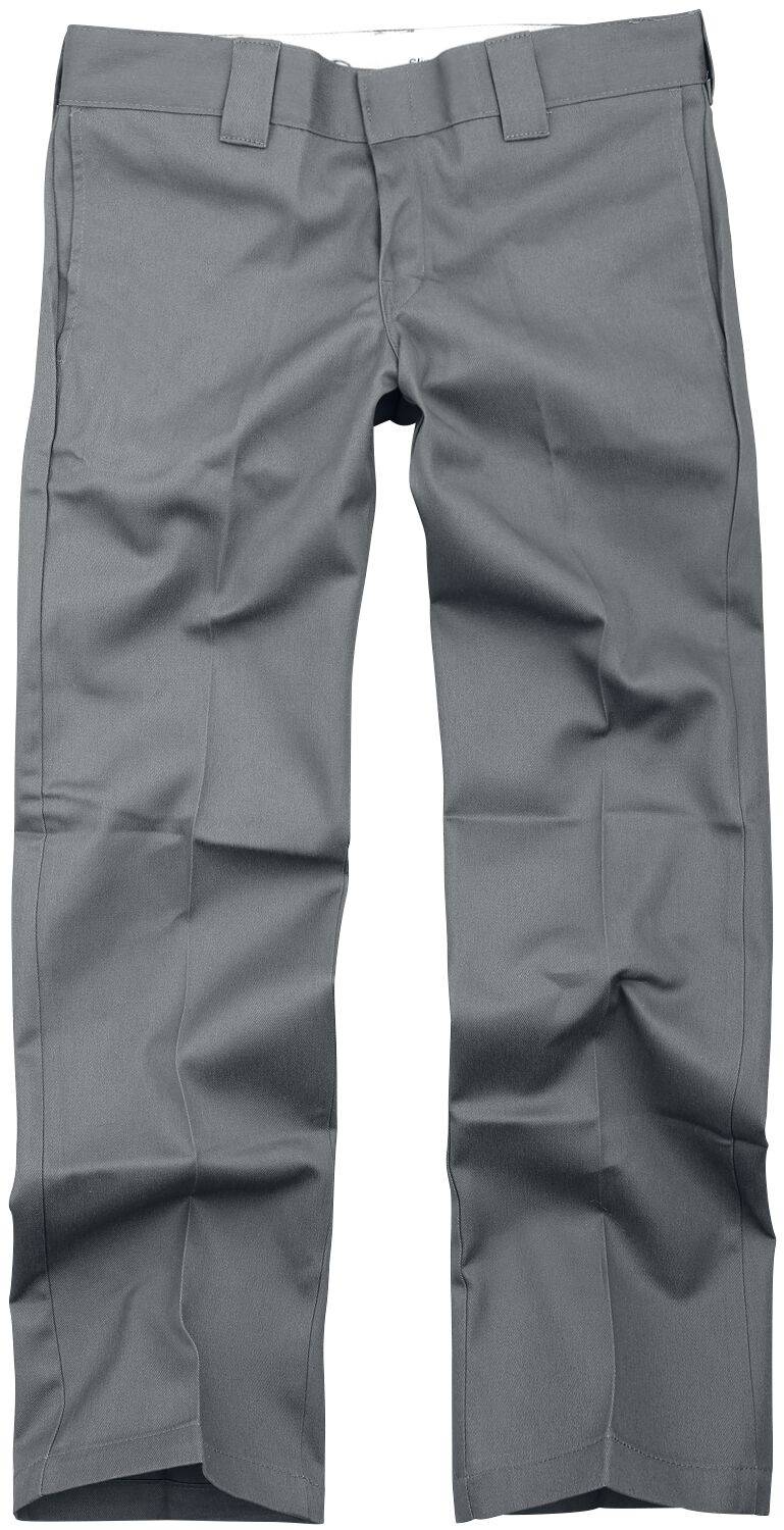 EMP "873 Slim Straight Work Pant" Chino charcoal von Dickies